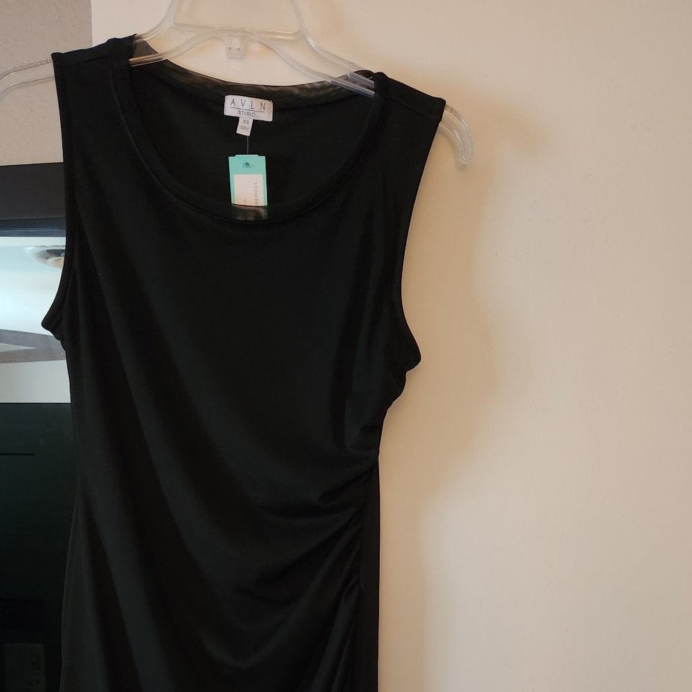 Black cocktail dress